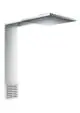 AXOR-HG-AXOR-ShowerComposition-Brausenmodul-250-250-2jet-mit-Schulterbrause-Chrom-12594000 gallery number 1